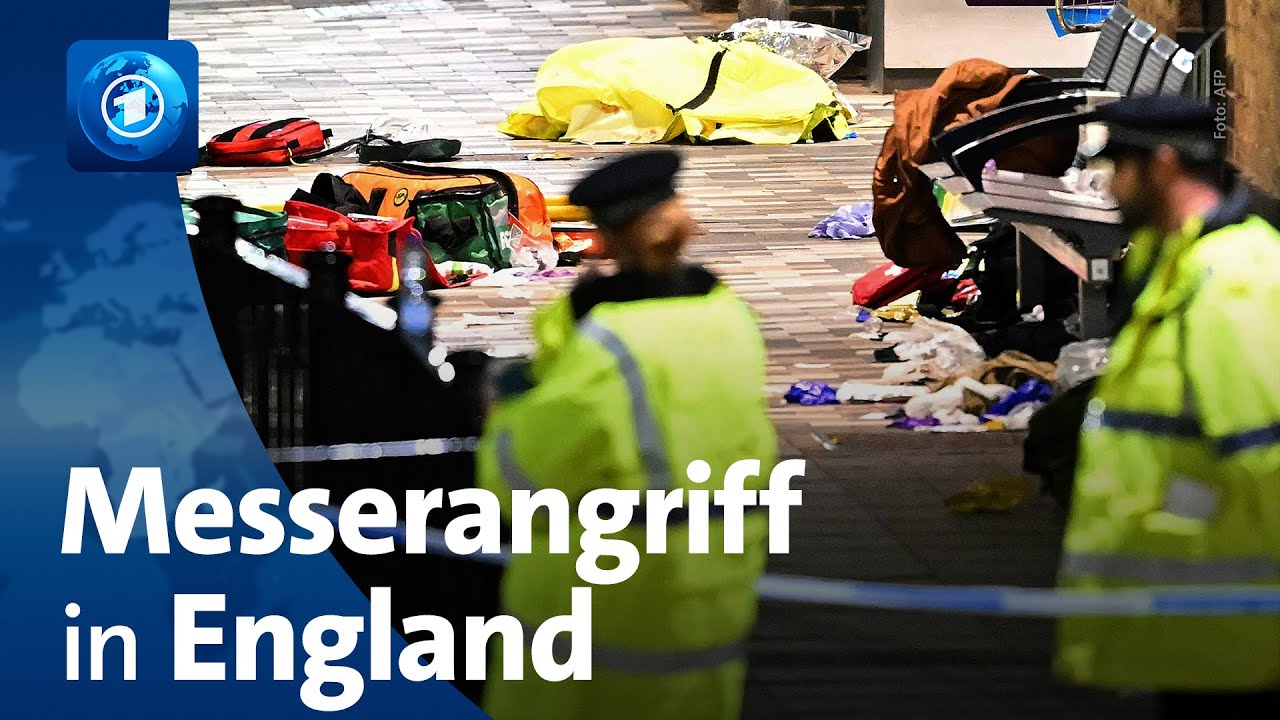 Messerangriff im Zug nach London