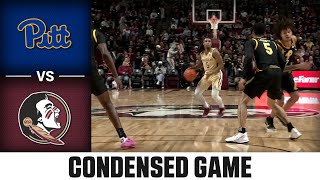 Pitt vs. Florida State Condensed Game | 2024-25 ACC Men's Basketball