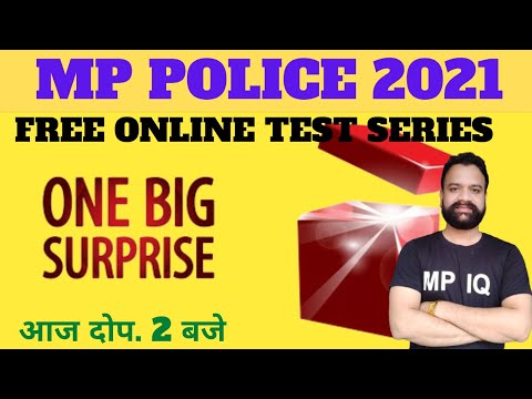 MP POLICE CONSTABLE 2021 || Free Online Test Series || MP Police Admit Card