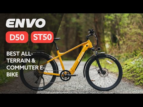 Best All-Terrain & Commuter E-Bike | ENVO 50 Series D50 & ST50 Overview| Proudly Canadian 🍁