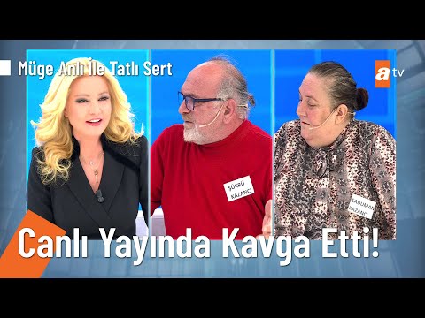 Karı Koca canlı yayında kavga etti! - @Müge Anlı ile Tatlı Sert 21 Ocak 2022