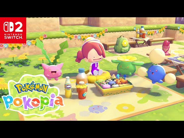 NS2 遊戲《Pokémon Pokopia》正式發售 特典「百變怪地墊」限時領取