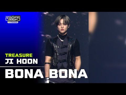 JI HOON (지훈) | TREASURE (트레저) - BONA BONA | SERO CAM 🎥 | MCOUNTDOWN IN FRANCE