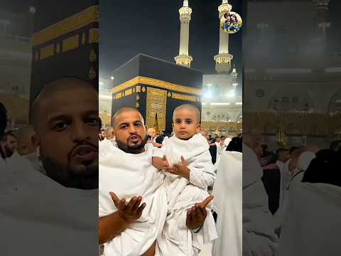 Mashallah cute baby's in Kaaba #kaaba