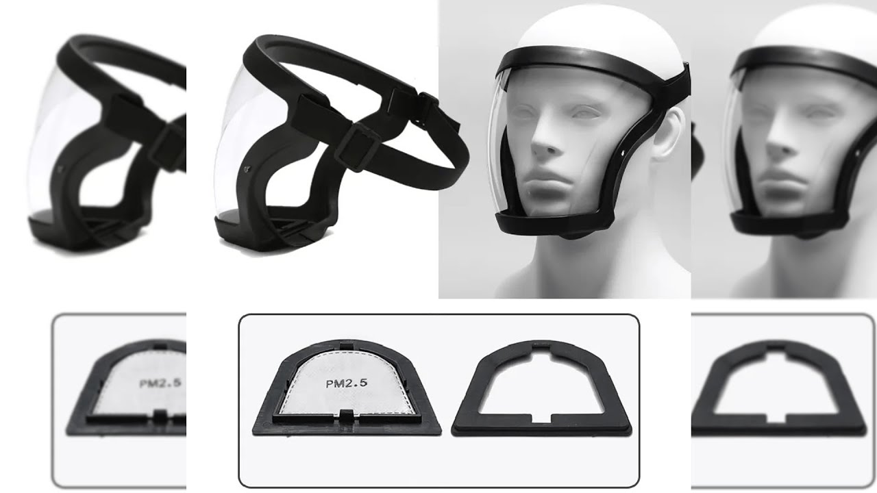 Pratinjau video produk TaffGUARD Masker Full Face Protective Mask Anti Droplet PM2.5 - K-99