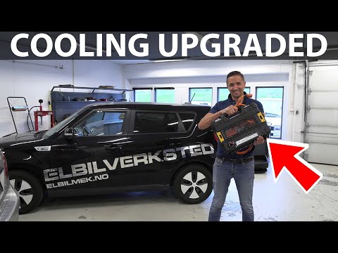 Testing Kia Soul 27 kWh with upgraded cooling