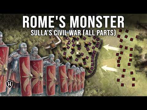 Sulla the Dictator: The Man Who Taught Caesar How to Rule: Sulla's Civil War (ALL PARTS)