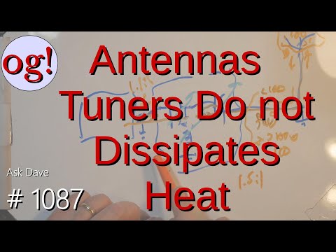 Antennas Tuners do not Dissipate Heat (#1087)