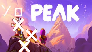 1人でクリアはどうやら難しいらしい・・・・【PEAK】
