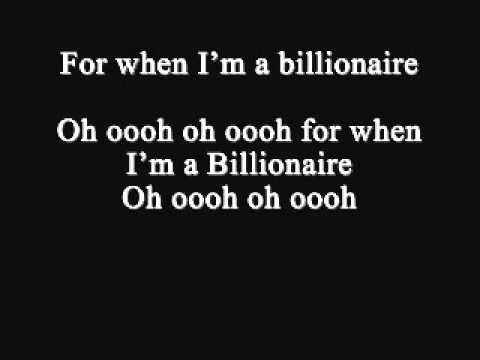 Glee - Billionaire lyrics