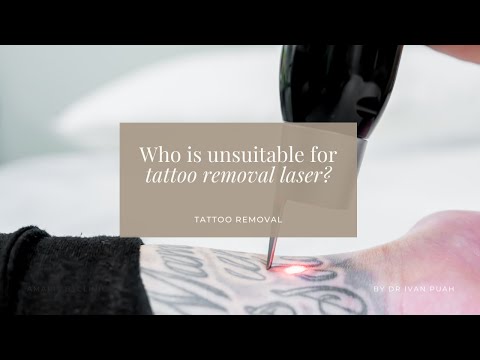 ⁠Who is unsuitable for tattoo removal laser? | Amaris B. Clinic by Dr Ivan Puah
