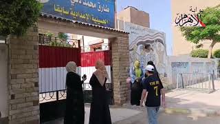   طلاب-الشهادة-الإعدادية-يؤدون-امتحان-اللغة-العربية-بالمنوفية