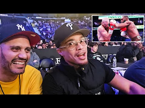 Blair Cobbs COMMENTARY on Jaron Ennis vs Karen Chukhadzian • RINGSIDE REACTION to KNOCKDOWN