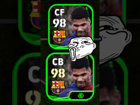 لاعب دفاع وبنفس الوقت مهاجم 😱 #efootball