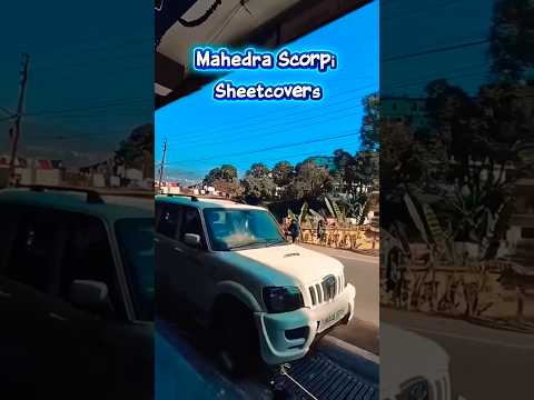 Mahindra Bolero 😱 or Scorpio Sheetcovers Installation 😲 #bolero #scorpio #shorts