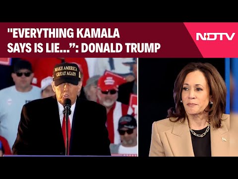 Donald Trump Ahead Of US Elections: "Everything Kamala Says Is Lie. She Has No Vision, No Ideas"