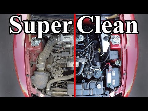 Како сами да си го исчистите моторот на автомобилот и да го направите како нов?