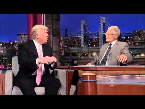 Donald Trump on David Letterman 17 October, 2013 Full Interview