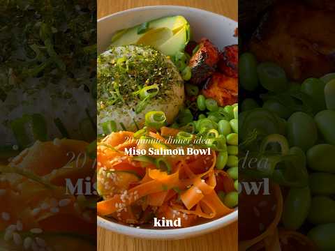 Miso Salmon Bowl 🍣
