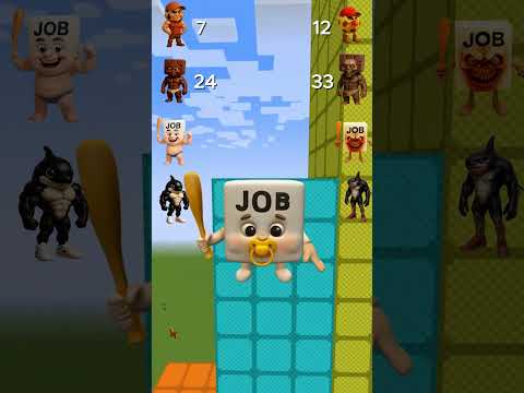 New Italian Brainrot Animals Jump in Minecraft ✅ PT.1 #minecraft #shortsvideo