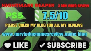 Vido-Test : Nightmare Reaper 3 Min Video Review