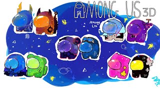 【AmongUs 3D】すべて破壊！！リコリスアモアス！！！【鬼ヶ谷テン/ネオポルテ】