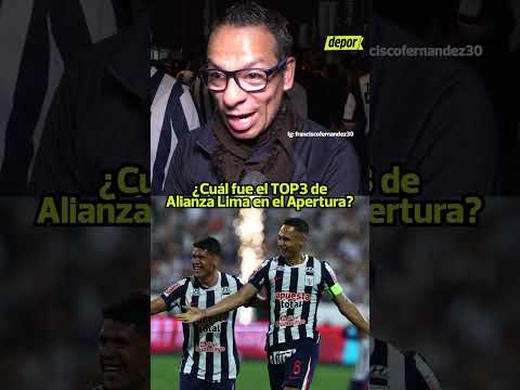¿QUIÉN FUE EL MEJOR JUGADOR DE ALIANZA LIMA EN EL APERTURA 2026? | Depor