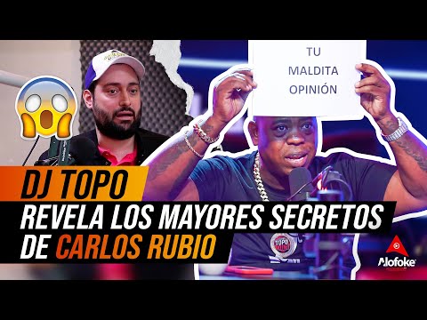 DJ TOPO REVELA LOS MAYORES SECRETOS DE CARLOS RUBIO (PRESIDENTE LUIS ABINADER FELICITA A EL ALFA)