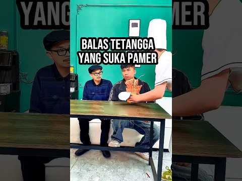 Gak mau kalah <strong>sama</strong> tetangga yang sombong 😜