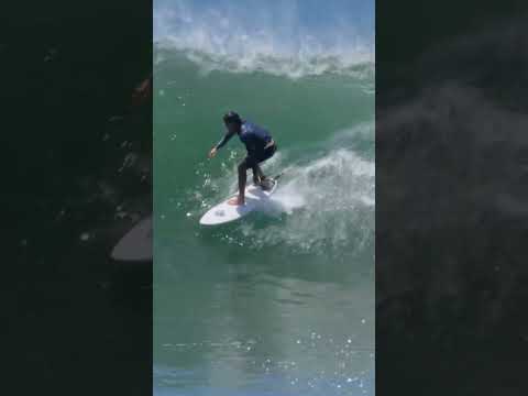 Zeke Lau tears apart big Rockies during a North Shore swell bender. #surfing #surfing @OluKai