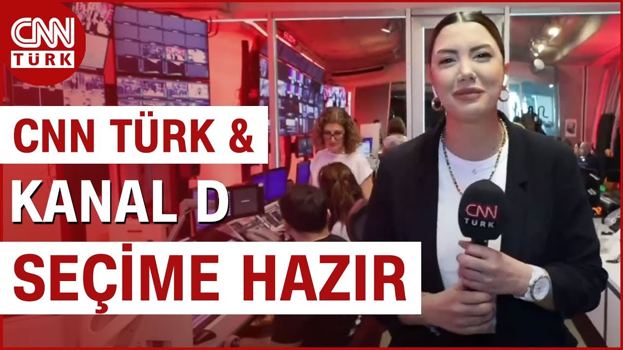 Seçim Sonuçlarını "İlk Bilen Siz Olun"! CNN Türk & Kanal D Seçime Hazır | CNN TÜRK