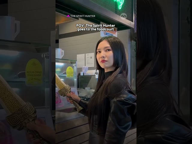 The aura says spirit hunter, the ending says Ferlyn🤪😂 #TheSpiritHunter #带剑女孩