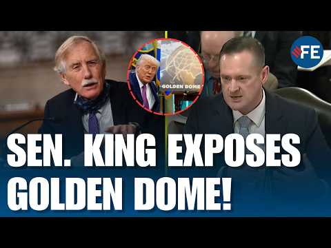 | Senator <strong>King</strong> GRILLS Witnesses Over Trump’s <strong>Golden</strong> Dome Plan | Trump