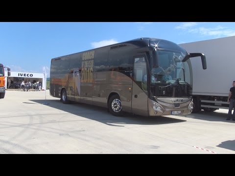 Test Drive of 2016 Iveco Magelys Euro 6 Bus in 3D