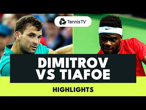 Grigor Dimitrov vs Frances Tiafoe Highlights | Toronto 2018