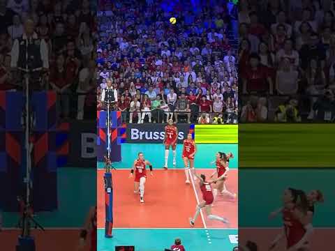 This is Incredible!  #europeanvolleyball #volleyball