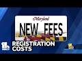 Maryland vehicle registration fees going up