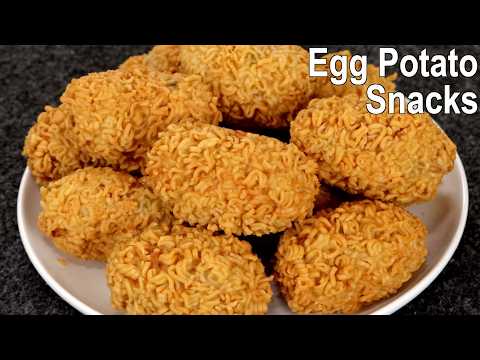 This Egg Roll recipe surprised your sudden guest! Easy & delicious Egg Devil recipe | Potato Snacks