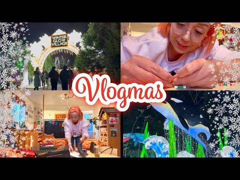 VLOGMAS: Teacher Things & Wild Lights at Dublin Zoo🎄🐅🦋