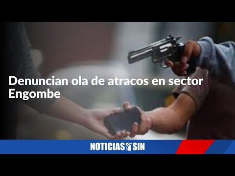 Denuncian “ola” de atracos  en sector Engombe