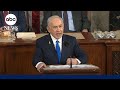 Netanyahu speaks to Congress urging American leaders to provide more bipartisan support