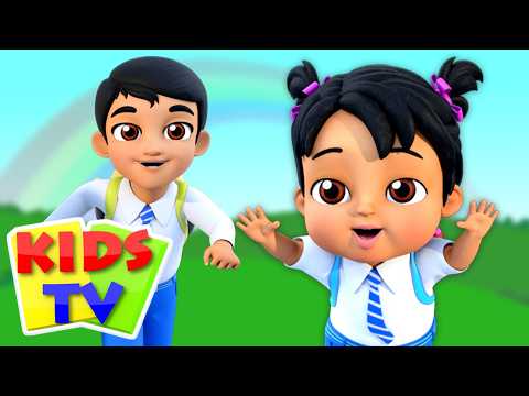 School Chale Hum, हाथी राजा, Gole Wala Aaya + Hindi Nursery Rhymes for Kids | 🔴 LIVE