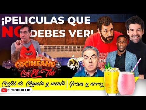 Cóctel de Chinola & Fresa con Arroz?? | PELICULAS QUE NO DEBES VER ?️ | COCINEANDO CON EL TIO ?‍?