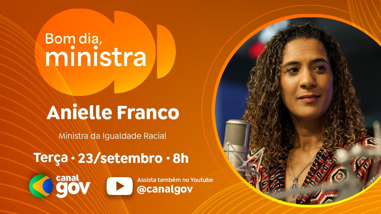 🔴 Bom Dia Ministra I Anielle Franco
