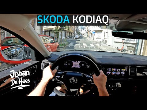 2022 SKODA KODIAQ L&K 2.0 TDI 200 HP POV TEST DRIVE