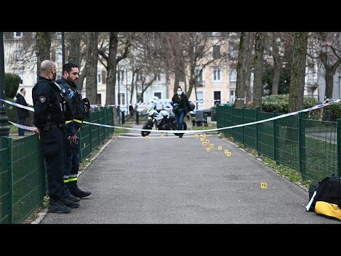 Images of the scene of the knife attack in France that left one person dead | AFP