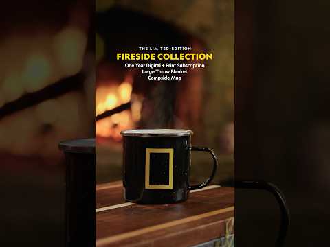 Enjoy our Fireside Collection—perfect for snuggling up to read, watch, or stargaze. #12DaysofNatGeo