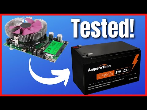 Ampere Time 12A Lithium Battery Tested