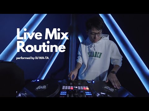 DJ WA-TA Live Mix Routine 【日本語ラップ & WAZGOGG Beats】