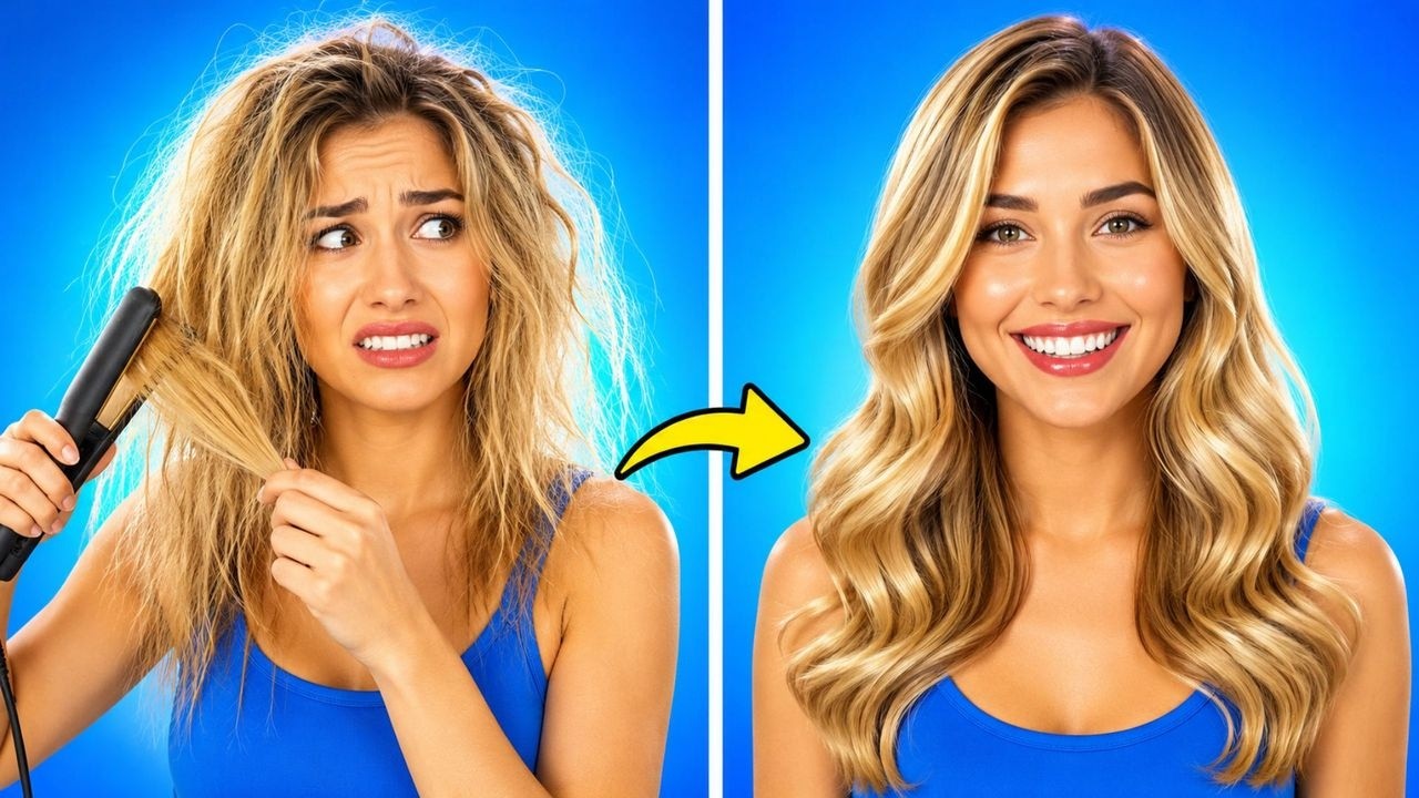 1-Minute Hair Hacks for Gorgeous Hair! ✨💇♀️